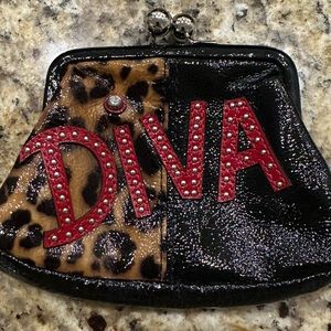 Brighton, all leather coin purse